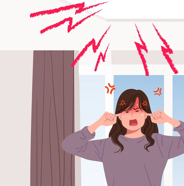 층간소음 관련 이미지