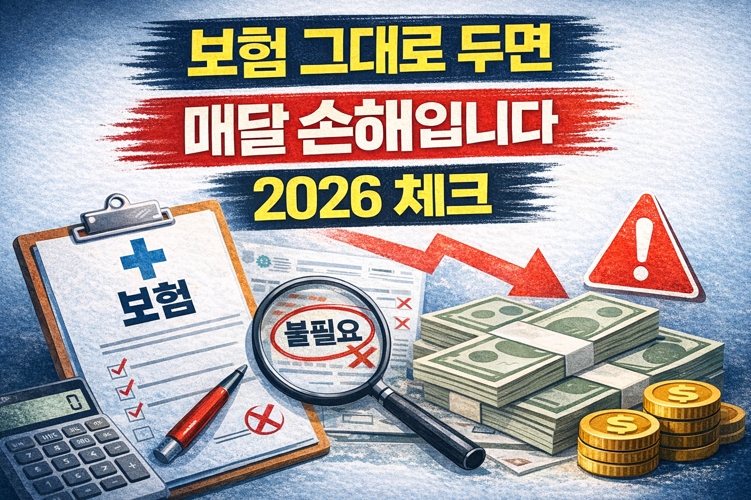 보험 그대로 두면 매달 손해입니다 2026 체크 썸네일
