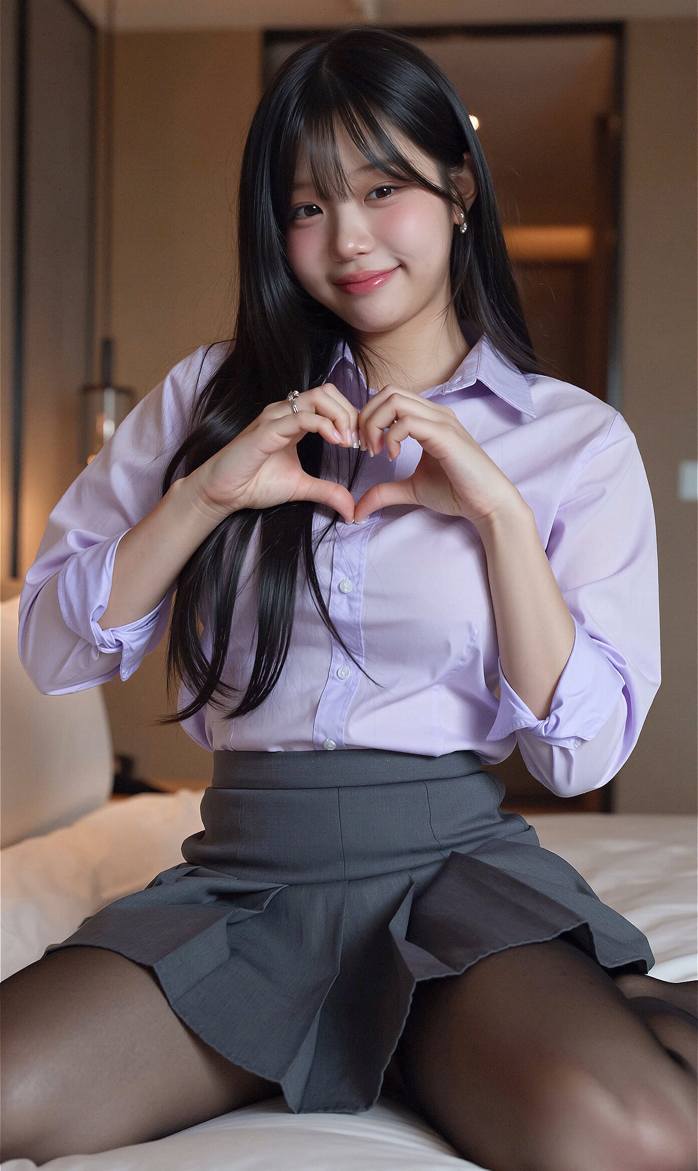 여자 패션 분위기
